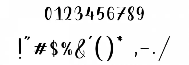 Goldie Rainbow Font Alte caractere
