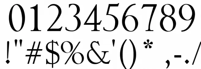 Goldilocks Font OTHER CHARS