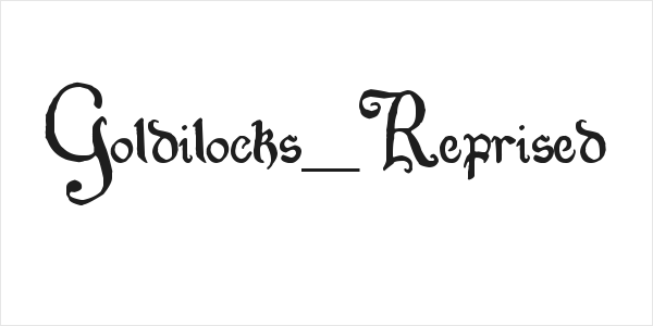Goldilocks_Reprised Logo