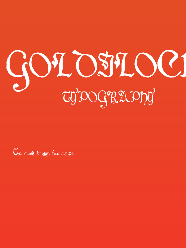 Goldilocks_Reprised Poster