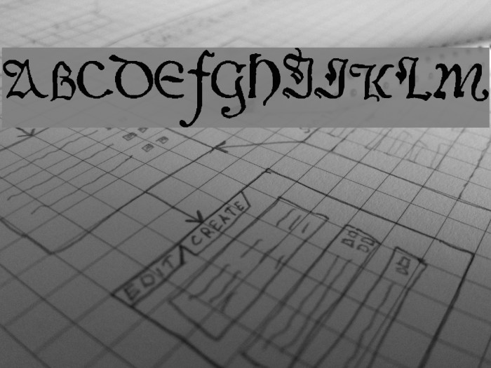 Goldilocks Font examples