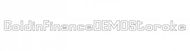 Goldin Finance DEMO Storoke  Descarca Fonturi Gratis
