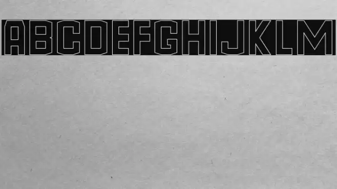 Goldin Finance DEMO Storoke Font examples