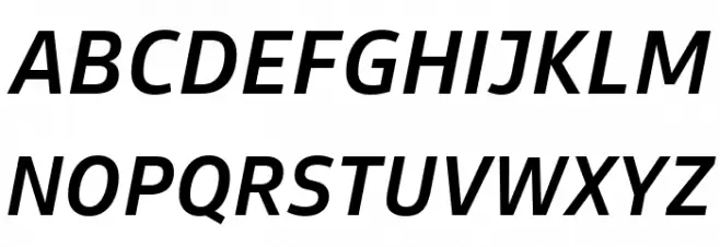 Goldman Sans App Medium Italic Font Litere mari