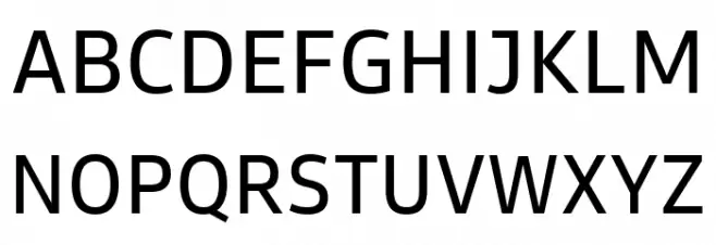Goldman Sans App Schriftart Groß
