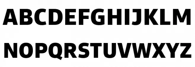 Goldman Sans Black Font UPPERCASE