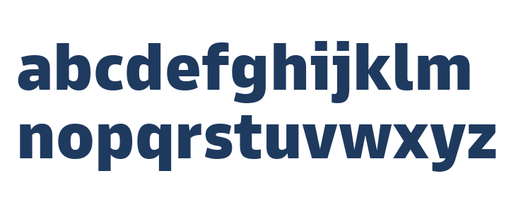 Goldman Sans Black Lowercase