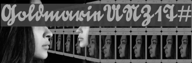 GoldmarieUNZ1T# Font examples