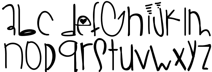 Goldmine Font LOWERCASE