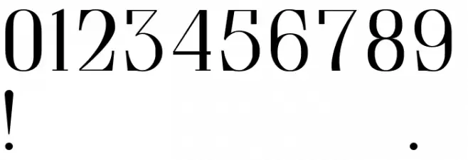 Goldoni Font OTHER CHARS