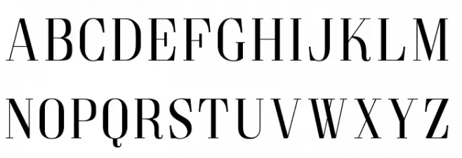 Goldoni フォント 大文字