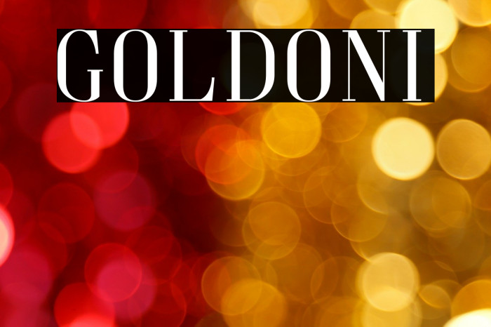 Goldoni Fonte examples
