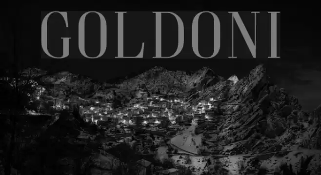 Goldoni Font examples