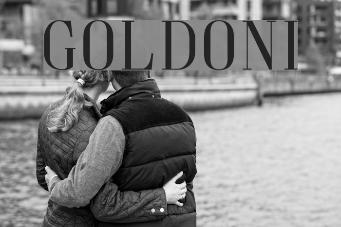 Goldoni Font examples