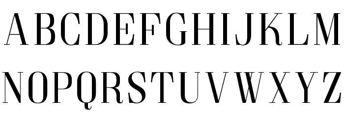 Goldoni Font LOWERCASE