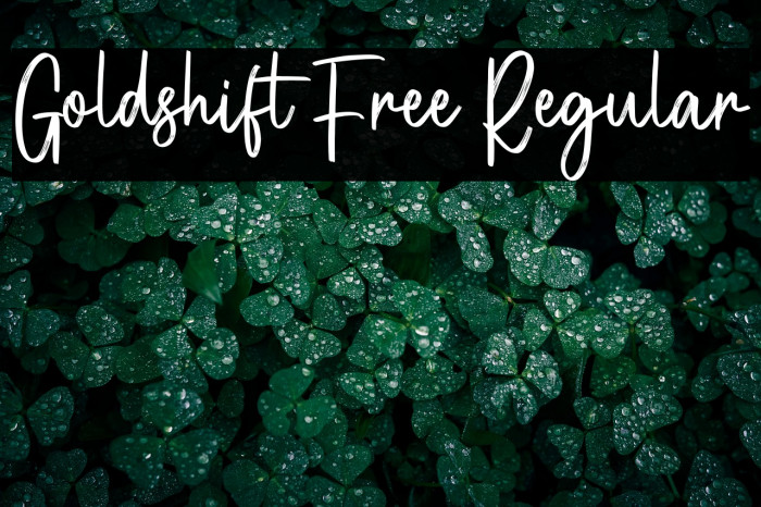 Goldshift Free Regular Example 2