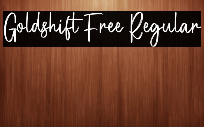 Goldshift Free Regular Example 3