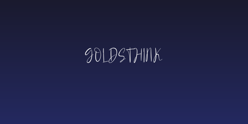 Goldsthink Social Header