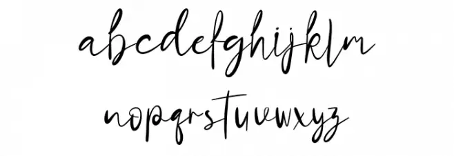 Goldsthink फ़ॉन्ट लोअरकेस