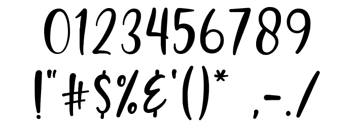Goldstone Font OTHER CHARS
