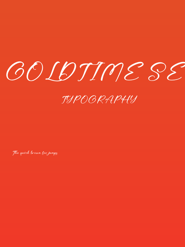 Goldtime Selindry Poster