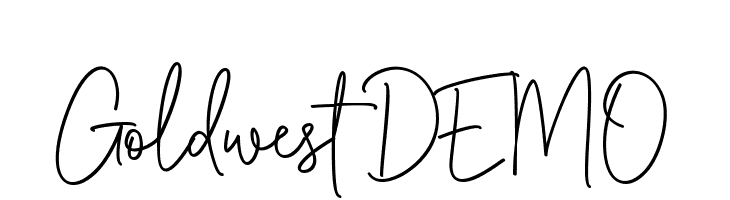 Goldwest DEMO  Free Fonts Download