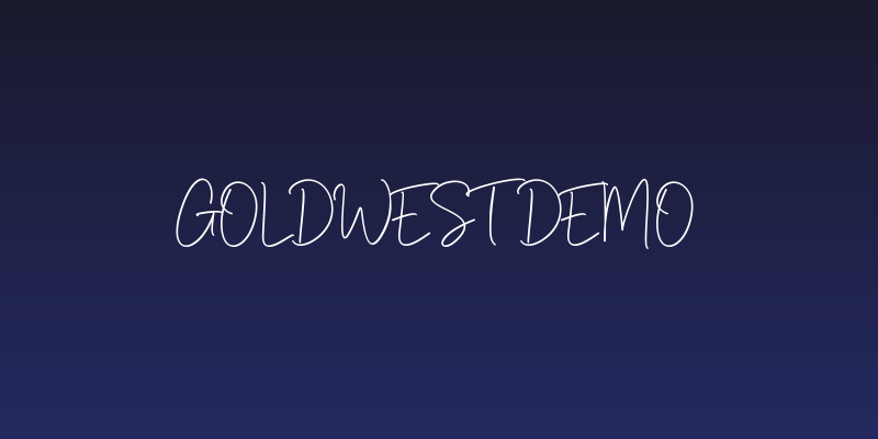 Goldwest DEMO Social Header