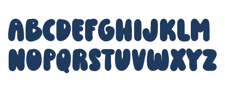 Goldy Boldy Uppercase