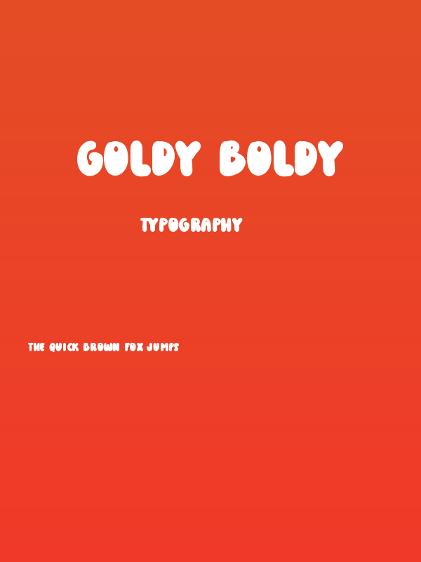 Goldy Boldy Poster