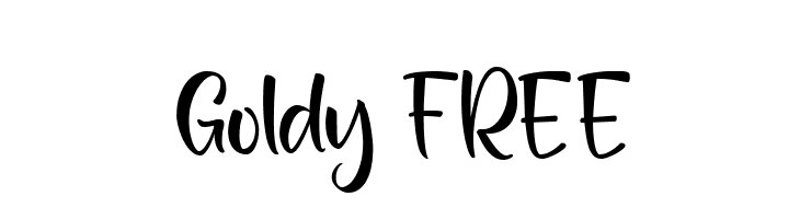 Goldy FREE  لخطوط تنزيل