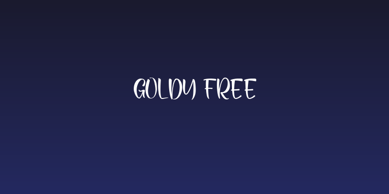 Goldy FREE Social Header