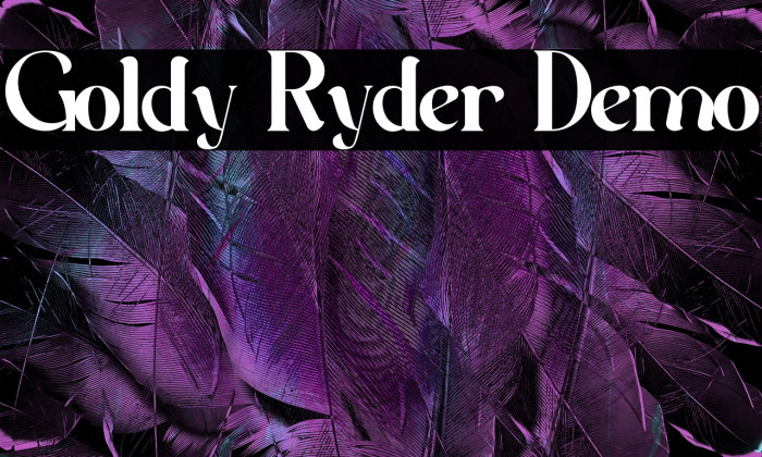 Goldy Ryder Demo Example 1