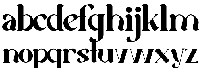 Goldy Ryder Demo Font LOWERCASE