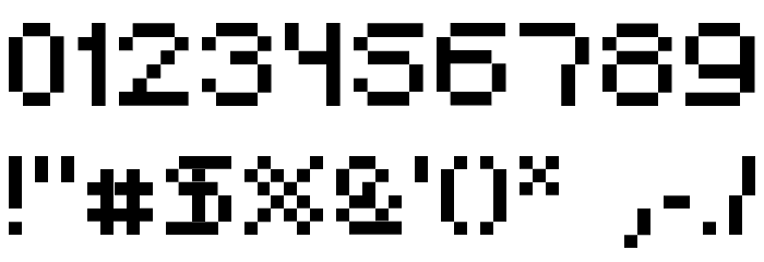 GoldyRound Normal Font Alte caractere