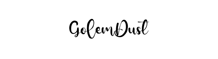Golem Dust  Frei Schriftart Herunterladen