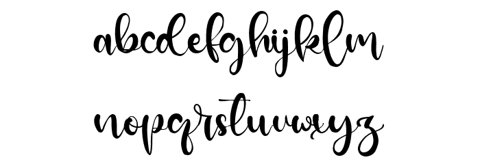 Golem Dust Font LOWERCASE