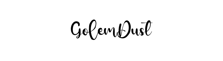 GolemDust  Frei Schriftart Herunterladen