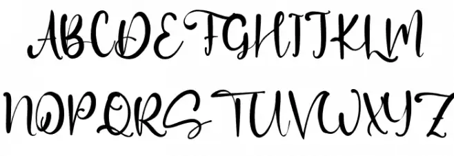 GolemDust Schriftart Groß