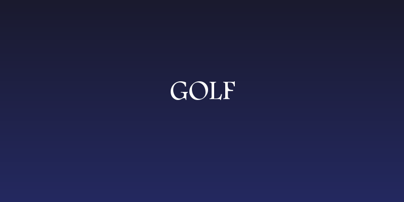 Golf Social Header