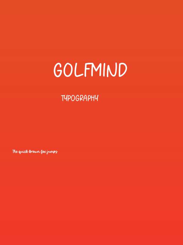 Golfmind Poster