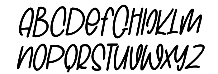 Golfrush Free Regular Font OTHER CHARS