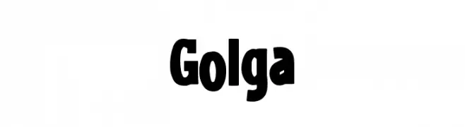 Golga  Frei Schriftart Herunterladen