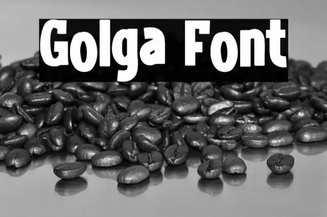Golga Font examples