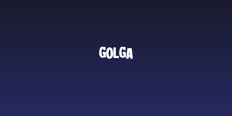 Golga Social Header