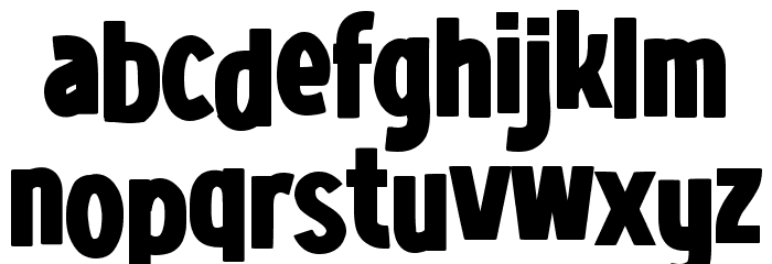 Golga Font LOWERCASE