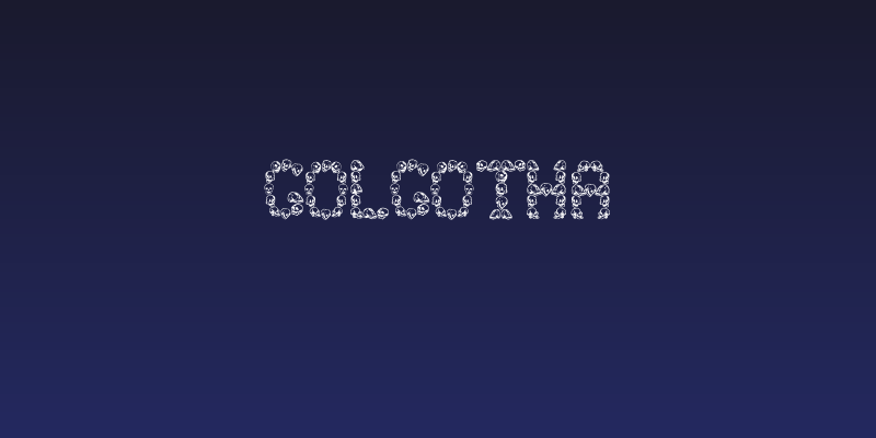 Golgotha Social Header