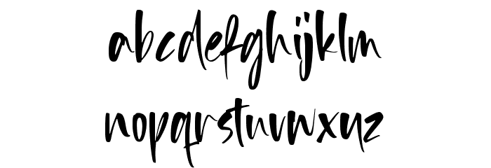 Goliath Soldier Font LOWERCASE