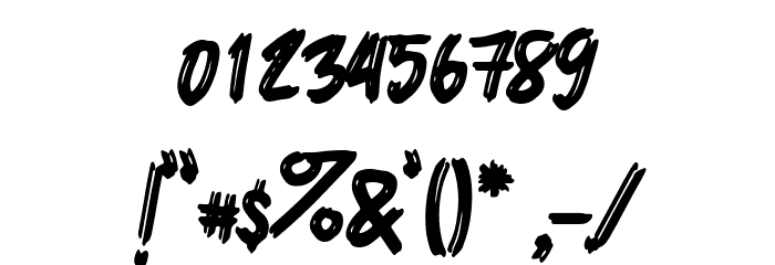 Goliend Font OTHER CHARS