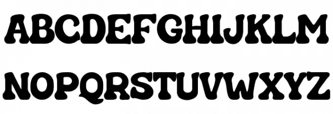 Goligan Font Litere mari