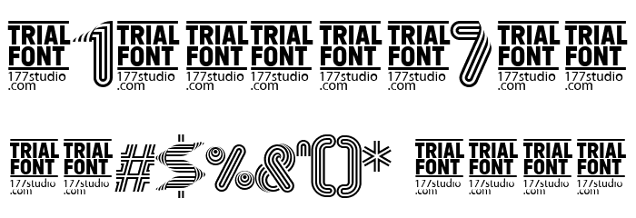 Goline Display Demo Regular Font OTHER CHARS
